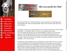 Tablet Screenshot of dalmatinerinnot.de